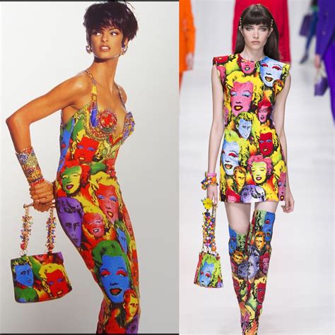 vestito versace pop art|versace evening dresses.